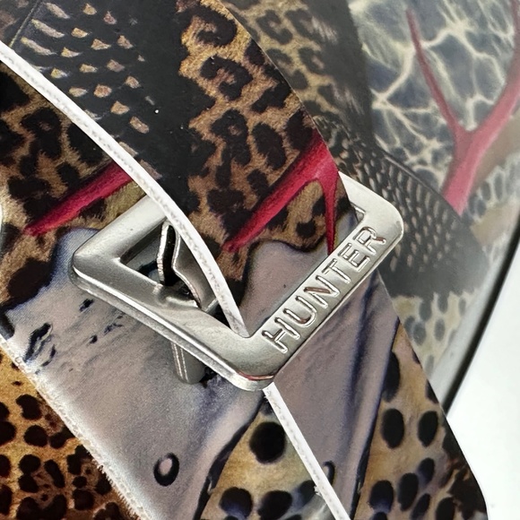 Hunter Multicolor Animal Print Winter & Rain Boots - Picture 13 of 16